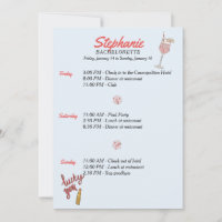 itinerário de Las Vegas Bachelorette