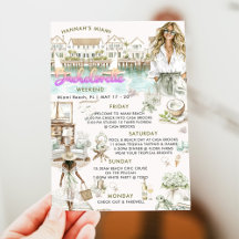 Itinerário do Fim de Semana da Bachelorette em Mia