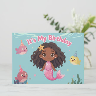 Convite It's My Birthday Invitation