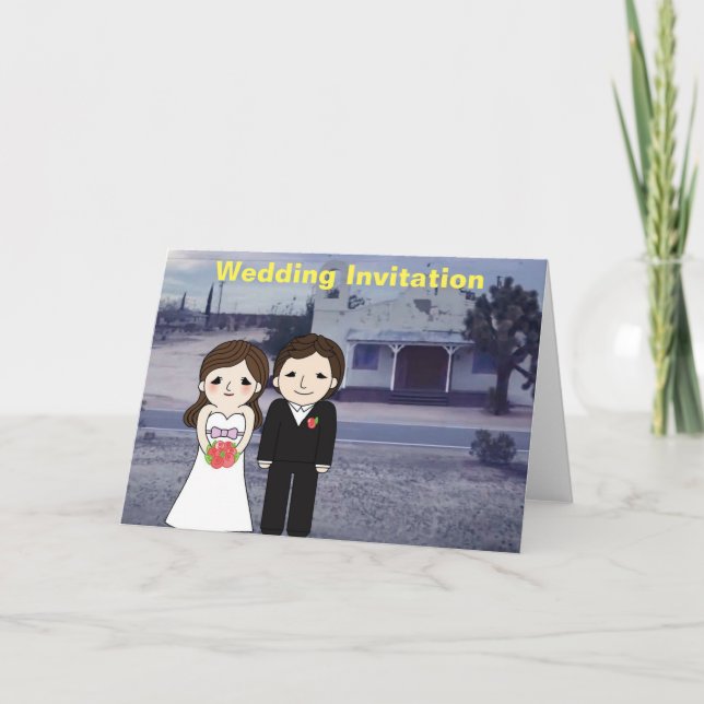 Convite I've found the perfect venue. (Frente)