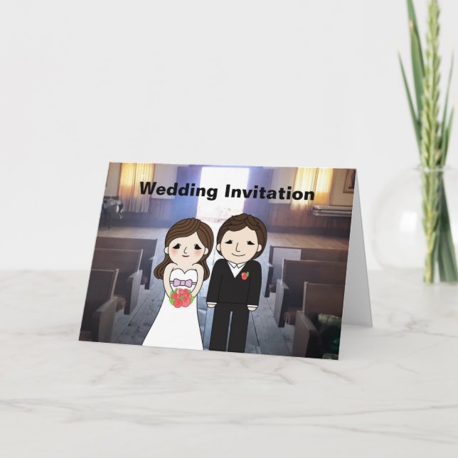 Convite I've found the perfect venue. (Frente)