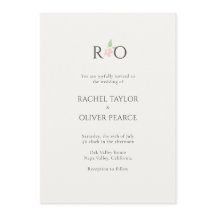 Ivory & Green | Chic Watercolor Floral Wedding 