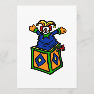 Convite Jack in the Box