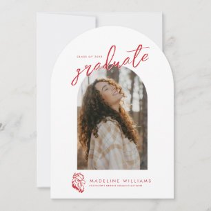 Convite Jacksonville State University Gamecocks Red Eagle