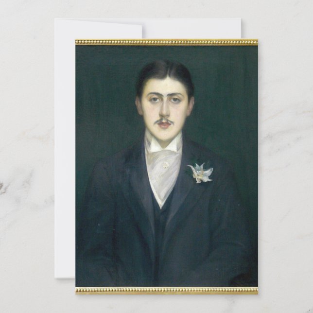 Convite Jacques-Émile Blanche - Marcel Proust (Frente)