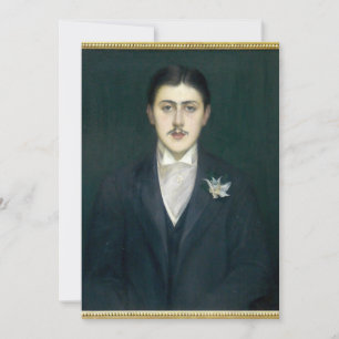Convite Jacques-Émile Blanche - Marcel Proust