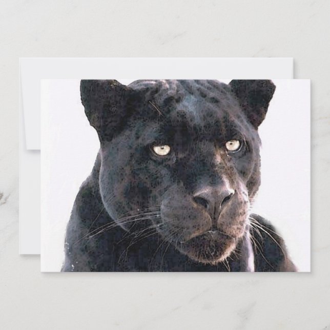 Convite Jaguar Preto (Frente)