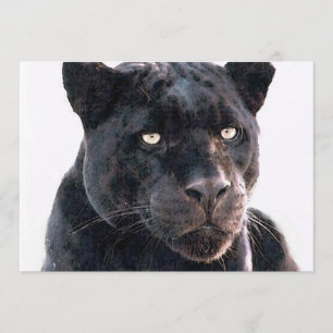 Convite Jaguar Preto