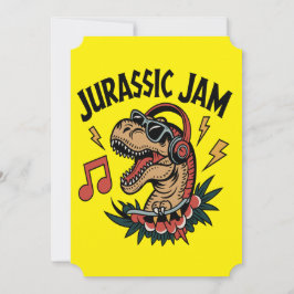 Convite Jam Jurássico