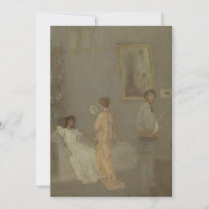 Convite James Abbott McNeill Whistler - O Artista em Sua