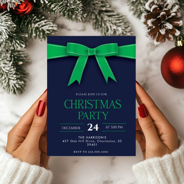 Convite Janta de Natal sobre Férias do Arco Verde (Criador carregado)