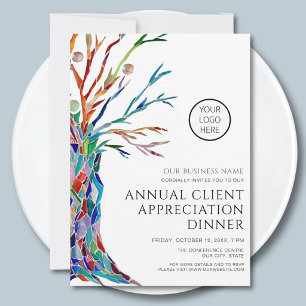 Convite Jantar Anual de Agradecimento ao Cliente