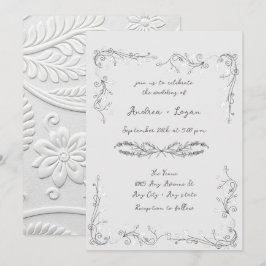 Convite Jantar de Casamento Caprichoso