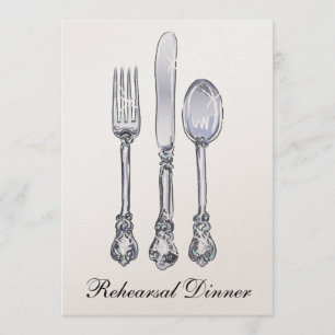 Convite Jantar de ensaio