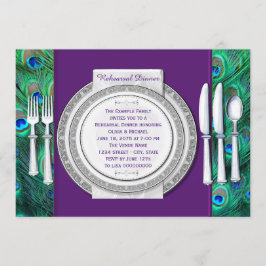 Convite Jantar de Ensaio do Pavão