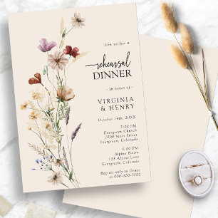 Convite Jantar de Ensaios Boho