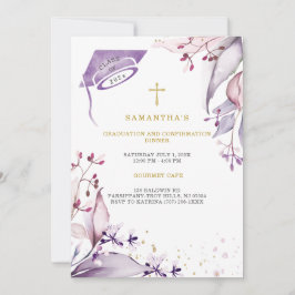 Convite Jantar de Formatura e Confirmação