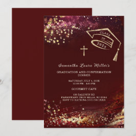 Convite Jantar de Formatura e Crisma