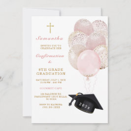 Convite Jantar de Formatura e Crisma