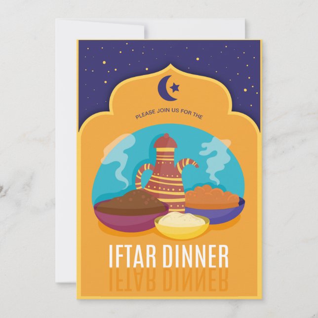Convite Jantar de Iftar (Frente)