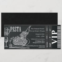 Jantar de Massa e Vinho Ingresso VIP para Jantar c