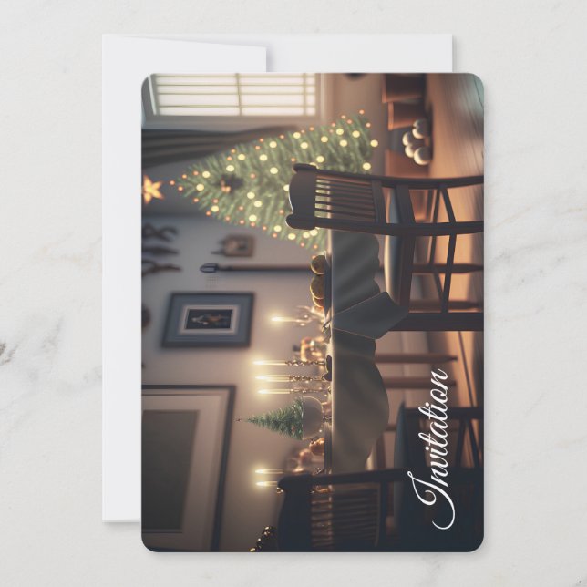 Convite jantar de natal (Frente)