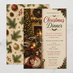 Convite Jantar de Natal