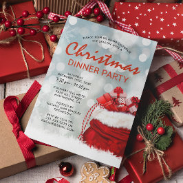 Convite Jantar de Natal da Festa de Confraternização de Fi