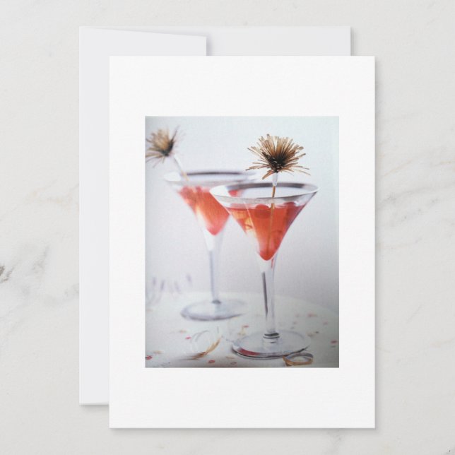 CONVITE "JANTAR E BEBER" OU "PARTE DE COCKTAIL" (Frente)