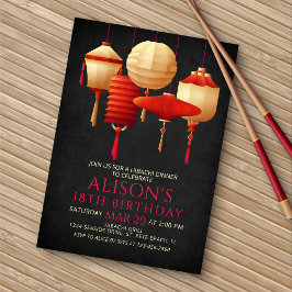 Convite Janto Birthday Hibachi