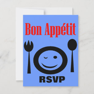 Convite Janto Bon Appetit