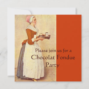 CONVITE JANTO CHOCOLATE FONDUE
