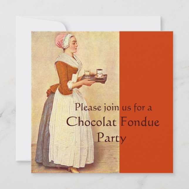 CONVITE JANTO CHOCOLATE FONDUE (Frente)
