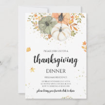 Janto de Ação de Graças Boho Pumpkin