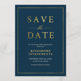 Convite Janto de Apreciação Anual do Cliente Salvar a Data