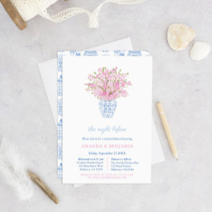 Convite Janto de Boas-Vindas do Ensaio de Casamento Rosa C