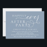Convite Janto de Elopemento de Casamento, Feliz Nunca Depo<br><div class="desc">Elegantemente anuncie sua alegria para sempre com nossa carta de convite para celebração de elopementos de casamento, "Feliz Para Sempre Depois de Brunch". Personalizado para casais continuando sua história de amor, este convite atinge um equilíbrio perfeito de sofisticação e charme, estabelecendo a cena de um evento inesquecível. Com um moderno...</div>