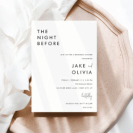 Convite Janto de ensaio alinhado a preto e branco minimali