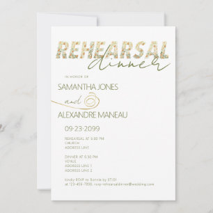 Convite Janto de ensaio Bold Modern Boho Floral Greenerase