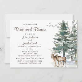 Convite Janto de ensaio da floresta russa