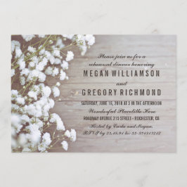 Convite Janto de ensaio da respiração do bebê