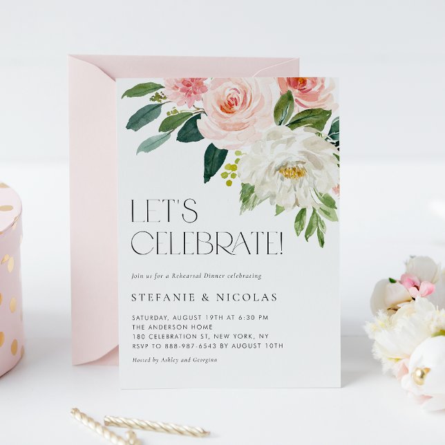 Convite Janto de Ensaio das Flores de Jardim Bonito de Aqu (Criador carregado)