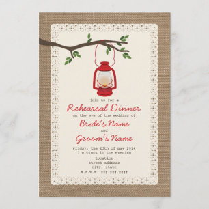 Convite Janto de ensaio de acampamento Lanterna inspirado 