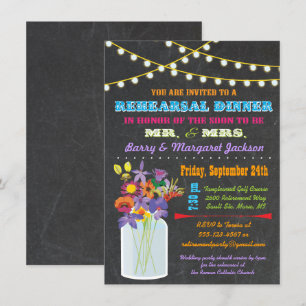 Convite Janto de ensaio de alcalinização com flores de jar