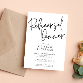 Convite Janto de ensaio de casamento branco e preto