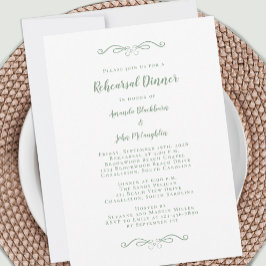 Convite Janto de Ensaio de Casamento Chic Branco Elegante