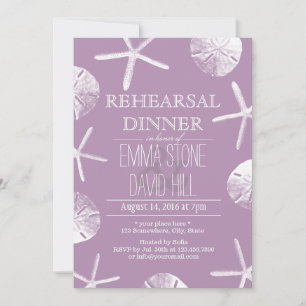 Convite Janto de Ensaio de Casamento com Violet Beach