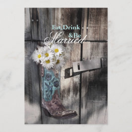 Convite janto de ensaio de casamento da daisy country