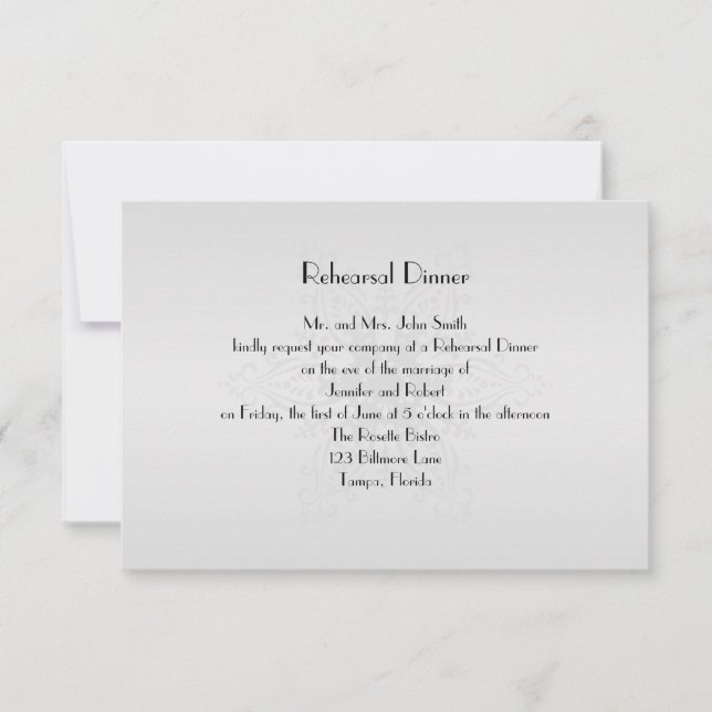 Convite Janto de Ensaio de Casamento da Wonderland Winter (Frente)