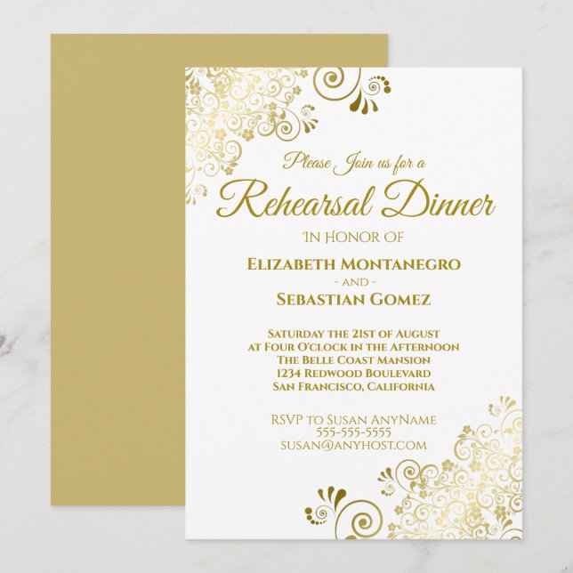 Convite Janto de Ensaio de Casamento de Amigos e Filigrinh (Frente/Verso)